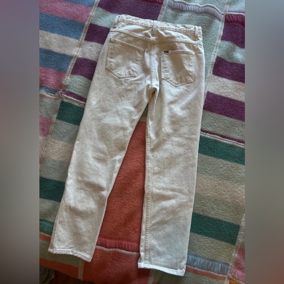 Hey Gang size 26 panel off white utility pants - Picture 5 of 5